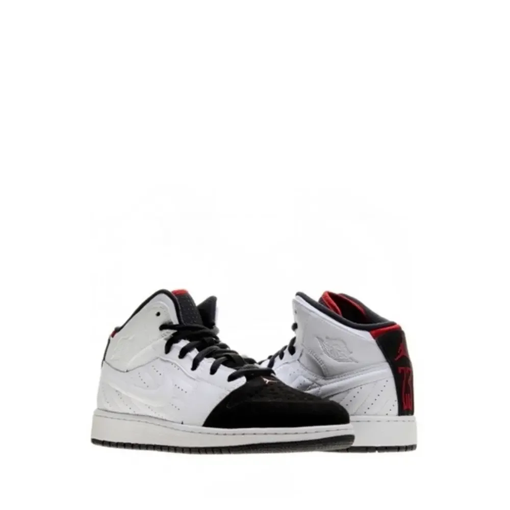 Nike Air‎ Jordan Retro ‘99 Youth High Top White & Black Sneakers
